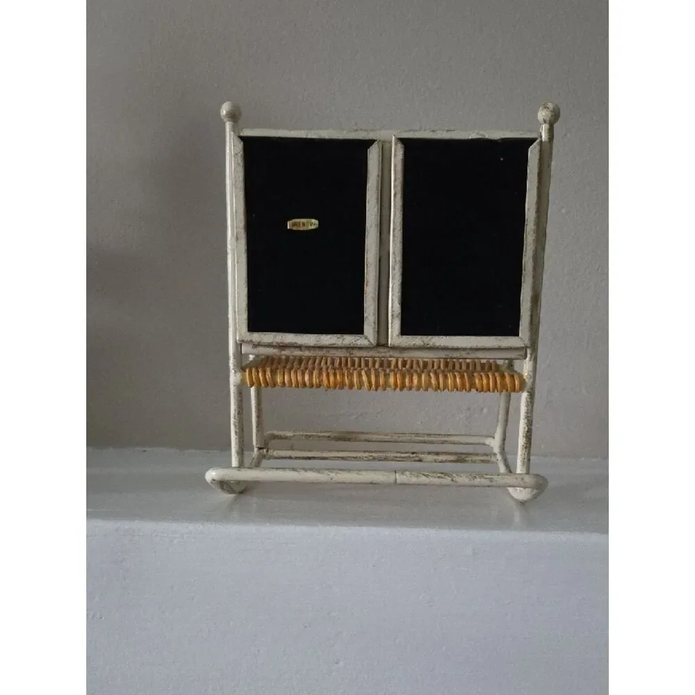 Vintage Double Photo Frame In Shape Of A Rocking Chair